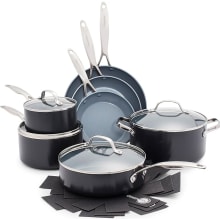 Product image of GreenPan Valencia Pro Ceramic Nonstick 11-Piece Cookware Set